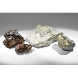 Geological Cornwall Wolframite, Quartz, Siderite and Galena Mineral Specimen Group A mixed group