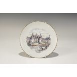 Vintage Porcelaines de Limoges Réunies 'Chambord' Ceramic Plate