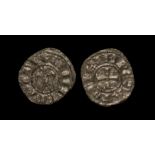 World Coins - Sicily - Henry VI and Constanza - Billon Eagle Denier