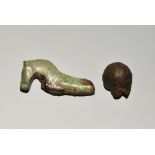 Roman Bronze Knife Handle Group