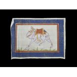 Indian Camel Painting on Silk