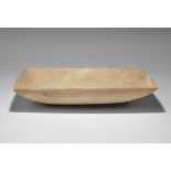 Western Asiatic Stone Rectangular Dish