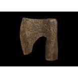 Medieval Bearded Axe Head