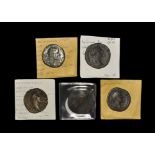 Ancient Roman Imperial Coins - Antoninus Pius - Mixed Sestertii Group [5]