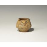 Indus Valley Painted Ceramic Pot with Birds