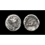 Ancient Roman Republican Coins - Anonymous Issue - Roma Denarius