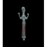 Western Asiatic Elamite Bronze Standing Idol