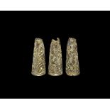 Anglo-Saxon Gilt Drinking Horn Terminal