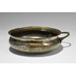 Bronze Age Handled Bowl