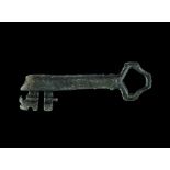 Medieval Church Door Key