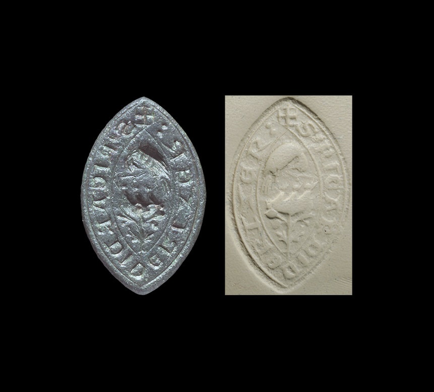 Medieval 'Richard of Rizer' Vesica Seal Matrix