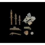 Post Medieval Toy Cannon and Gun-Related Items Group