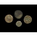 English Medieval Coins - Coin Weight Group [4]