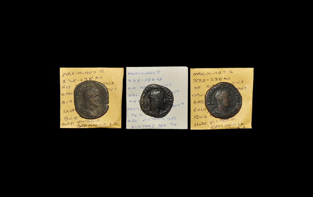 Ancient Roman Imperial Coins - Maximinus I - Sestertii Group [3]