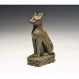 Egyptian Style Cat Figurine
