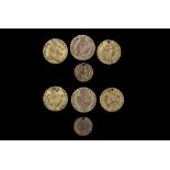 English Milled Coins - George III - 'Spade Guinea' and 'Spade Half Guinea' Counter Group [4]