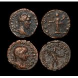 Septimius Severus - 'Limes' Aequitas Denarius and Gordian III - Imitative Jupiter Denarius [2]