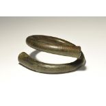 Ethnographic Coiled Bracelet