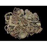 Post Medieval Horse Harness Buckle and Fittings Group