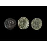 Ancient Roman Imperial Coins - Carausius - Mixed Antoninianii Group [3]