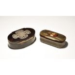 Post Medieval Snuff Box Pair