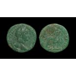 Ancient Roman Imperial Coins - Hadrian - Securitas Sestertius