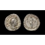 Ancient Roman Imperial Coins - Elagabalus - Liberalitas Denarius