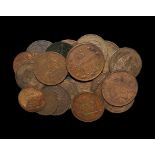 World Coins - Jersey - Victoria to Elizabeth II - Mixed Copper and Bronze Issues [21]