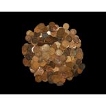 English Milled Coins - Victoria to Elizabeth II - Bronze Penny Group