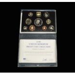 English Milled Coins - Elizabeth II - 1999 - Cased Proof Year Set