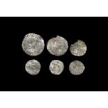 English Medieval Coins - Edward I to Charles I - Mixed Hammered Coin Group [6]