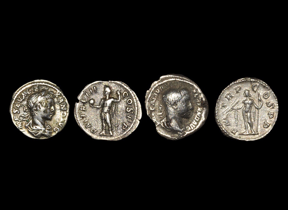 Ancient Roman Imperial Coins - Severus Alexander - Denarii Group [4]