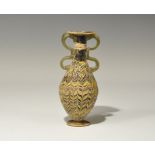 Phoenician Mosaic Glass Perfume Bottle