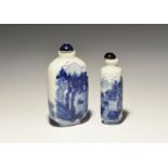 Chinese Snuff Bottle Pair