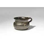 Greek Blackware Thistle Mug