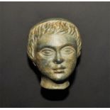 Roman Style Bronze Head