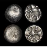 Celtic Iron Age Coins - Central Europe - Pannonia - Boii - Horse Silver Obol Group [2]