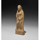 Greek Leda and the Swan Figurine