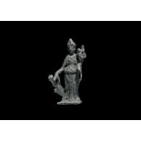 Roman Goddess Fortuna Statuette