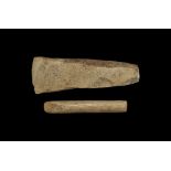 Stone Age Scandinavian Axe Head and Chisel Group