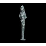 Roman Ithyphallic Telesphorus Herm Statuette