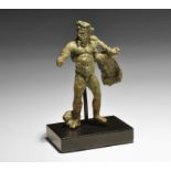 Roman Drunken Hercules Statuette