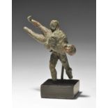 Roman Wrestlers Statuette