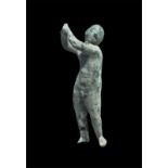 Roman Standing Captive Statuette