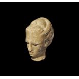 Egyptian Marble Head