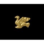 Western Asiatic Sassanian Gold Duck Mount