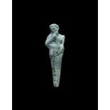 Greek Herakles Herm Figurine