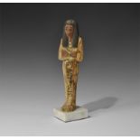 Egyptian Polychrome Shabti