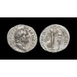 Ancient Roman Imperial Coins - Vespasian - Victory Denarius