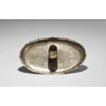 Post Medieval Chinese 'Sycee' Ingot Tray